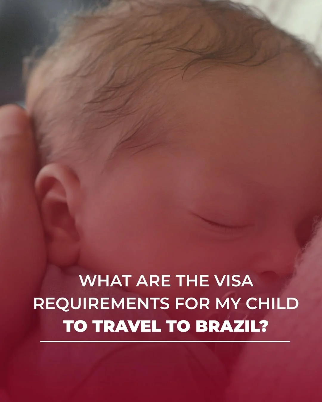 According to Brazilian regulations, all visa applications for minors must be authorised by both parents or legal guardians…