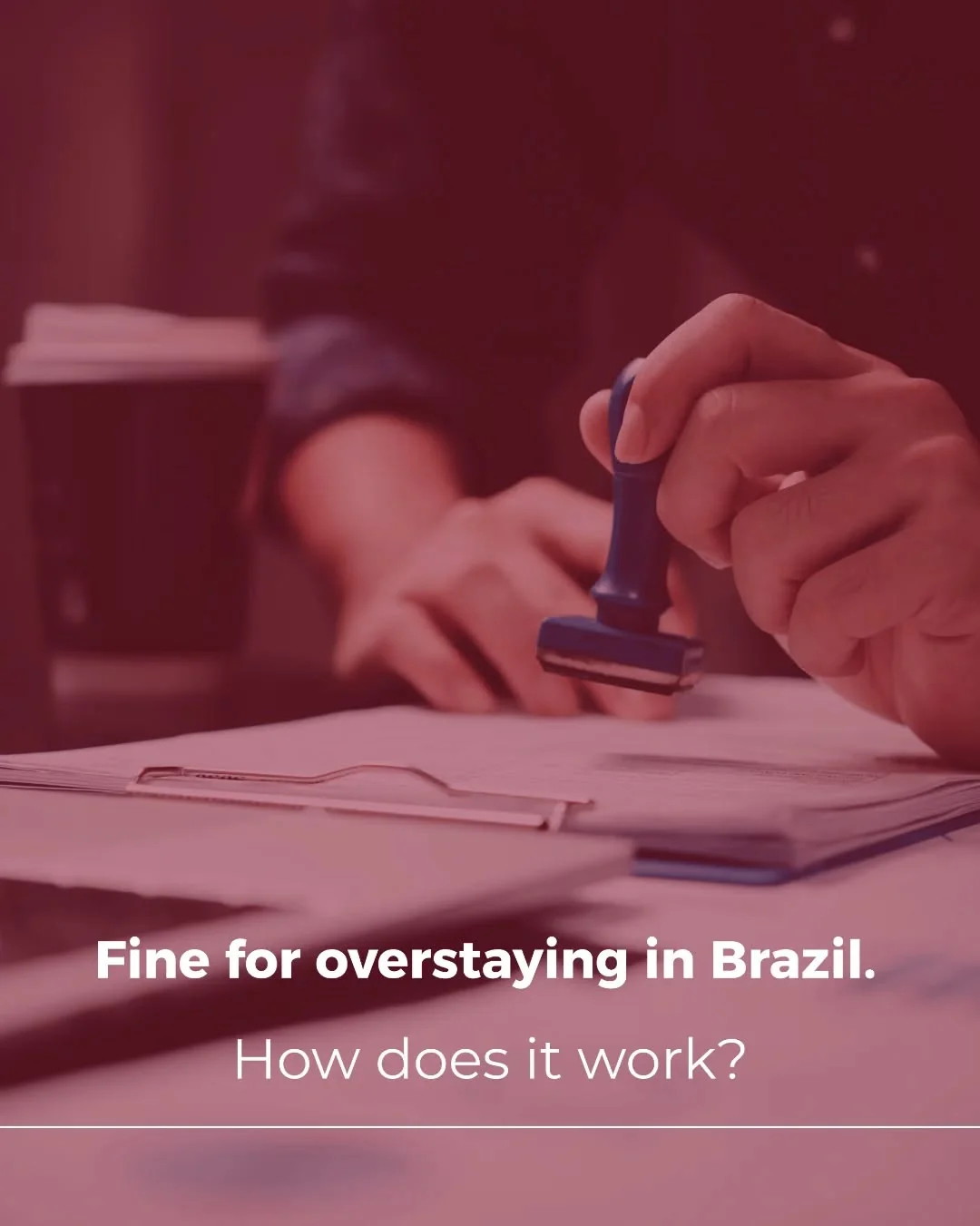 People who exceed the legal period of stay in Brazil, either by overstaying their…