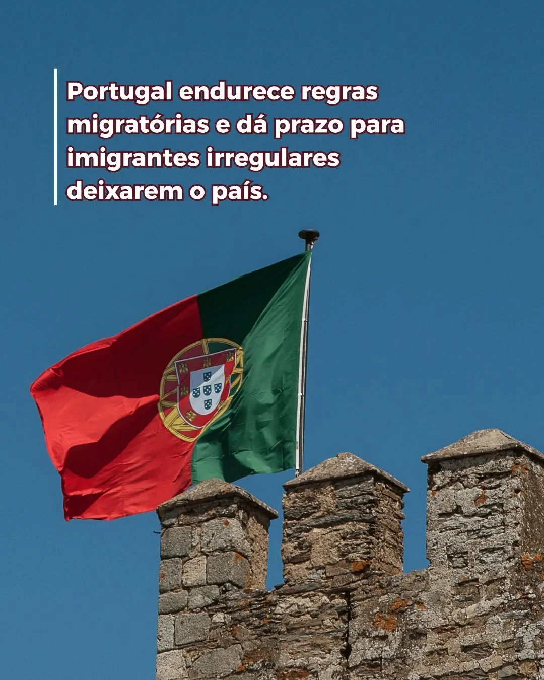 The Portuguese government has started a process of notifying foreigners in an irregular situation to leave the country…