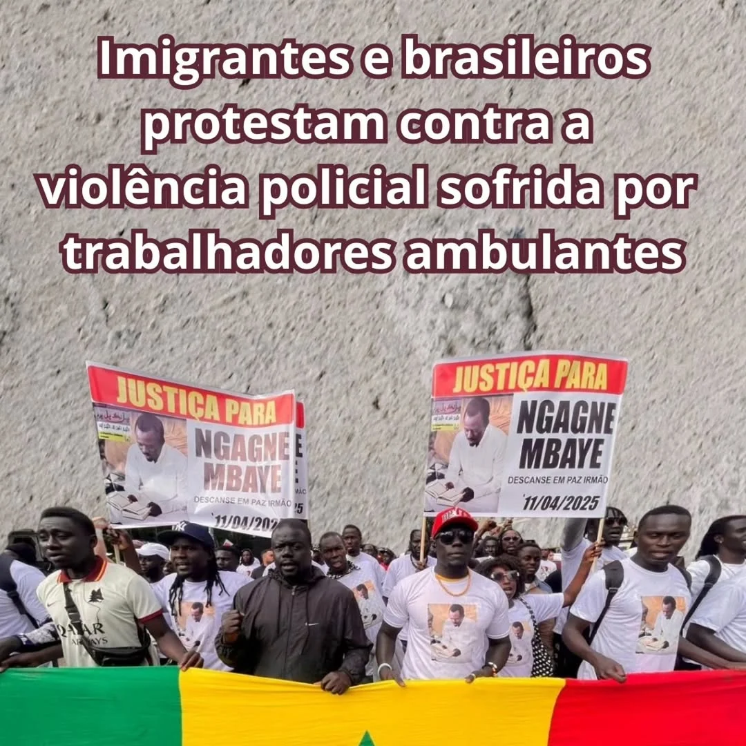 Last Monday (14), hundreds of Senegalese immigrants and Brazilian supporters gathered…