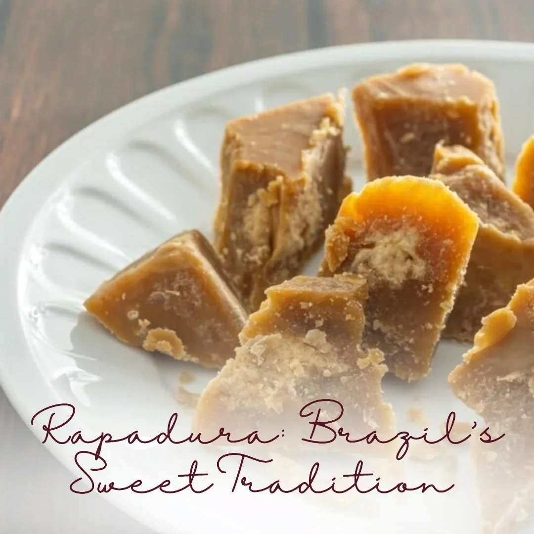 Rapadura is a traditional Brazilian treat made from sugarcane juice, boiled and…