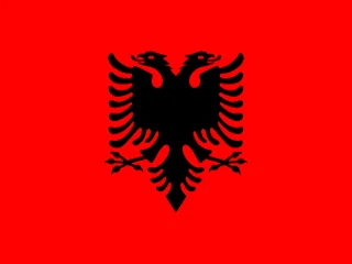 Flag of Albania for Brazil immigration guide