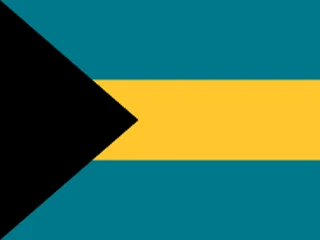 Flag of Bahamas for Brazil immigration guide