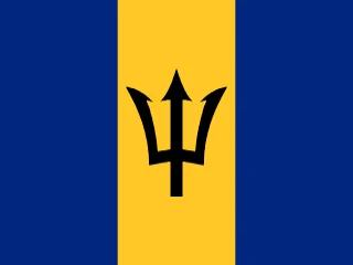 Flag of Barbados for Brazil immigration guide