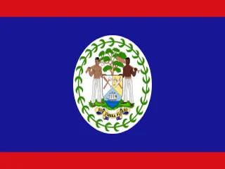 Flag of Belize for Brazil immigration guide