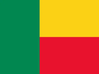 Flag of Benin for Brazil immigration guide