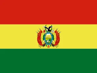 Flag of Bolivia for Brazil immigration guide