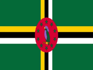 Flag of Dominica for Brazil immigration guide