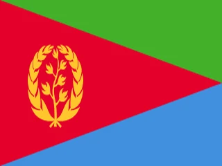 Flag of Eritrea for Brazil immigration guide