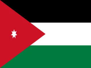Flag of Jordan for Brazil immigration guide