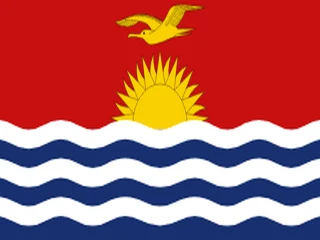 Flag of Kiribati for Brazil immigration guide