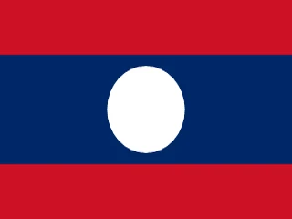 Flag of Laos for Brazil immigration guide