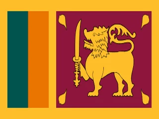 Flag of Sri Lanka for Brazil immigration guide