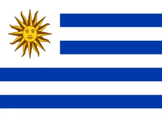 Flag of Uruguay for Brazil immigration guide