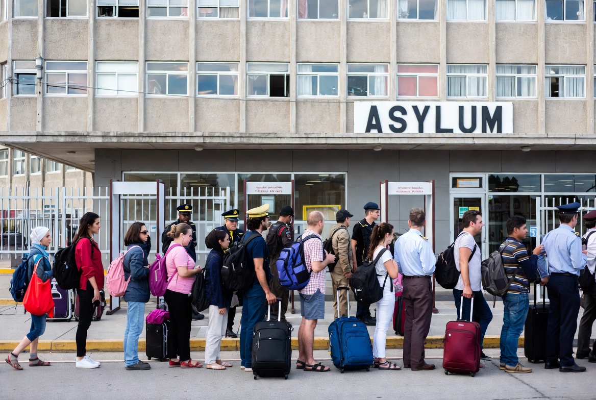 Compassionate illustration of asylum protection in Brazilian human rights law