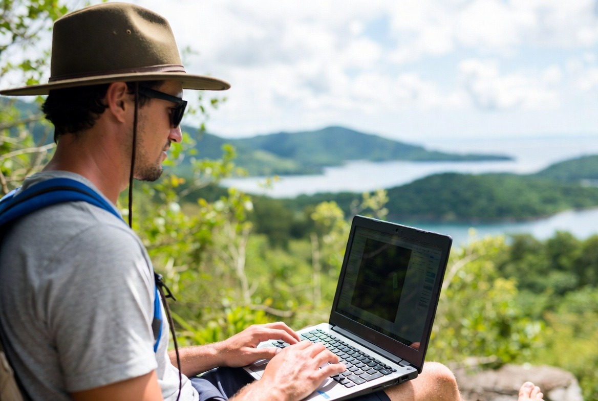 Digital nomad visa visual for remote workers in Brazil