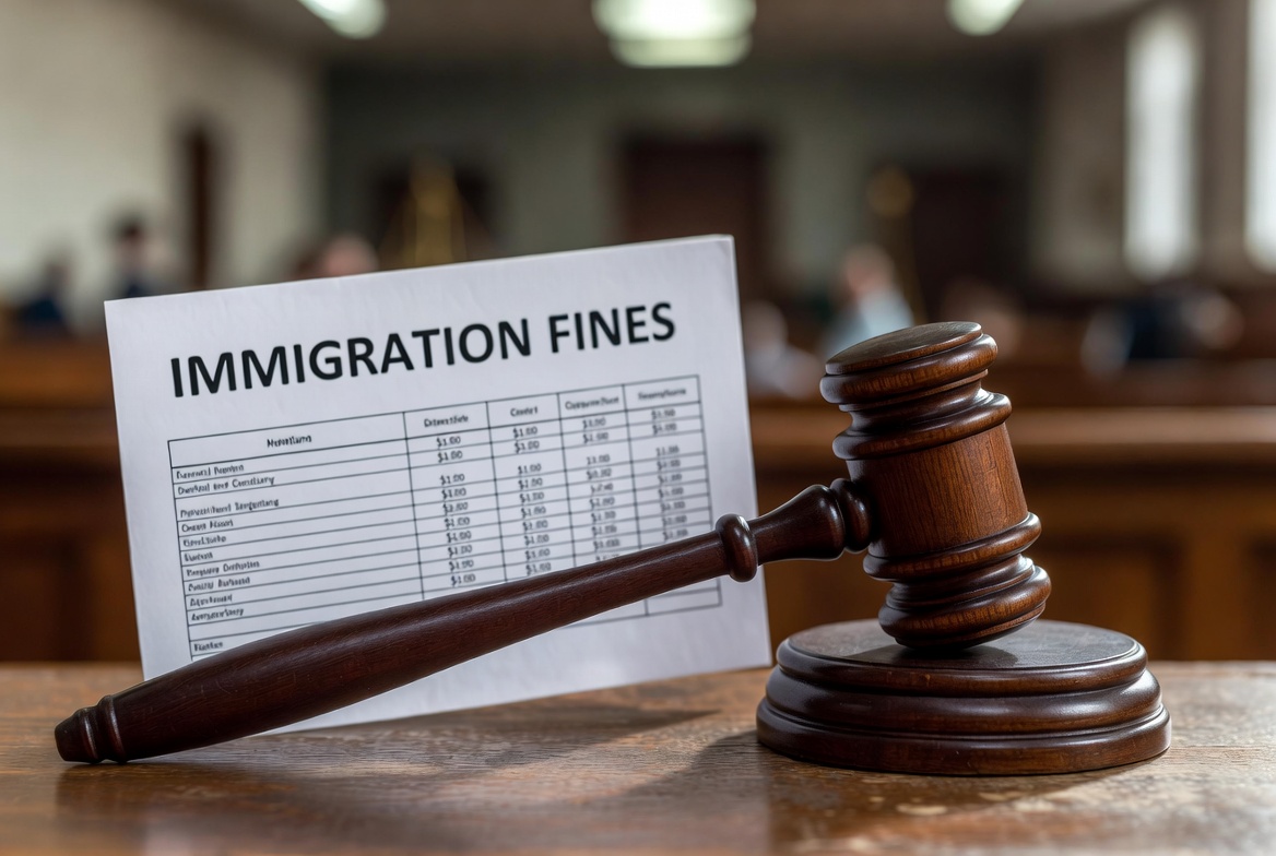 Immigration fines management image in Brazil