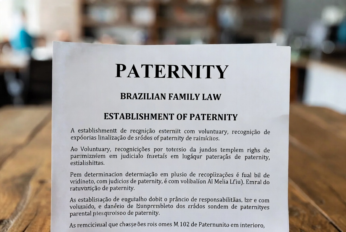 Family-oriented image for paternity establishment in Brazilian law